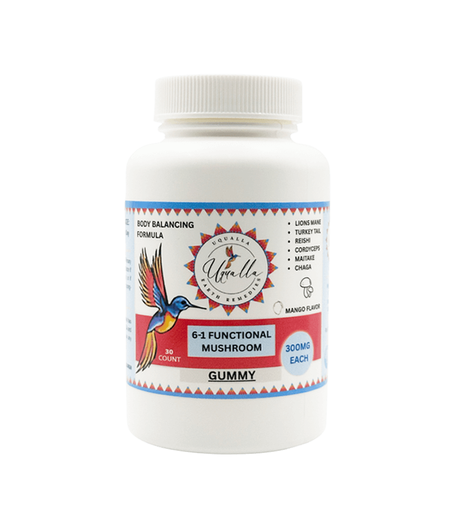 6-in-1 Mushroom Gummies (300mg)