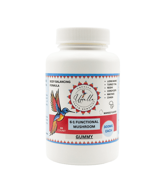 6-in-1 Mushroom Gummies (300mg)